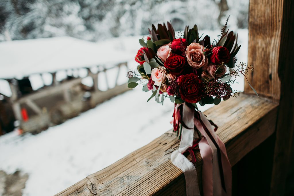 Bouquet mariée hiver - Mon Bouquet de Roses